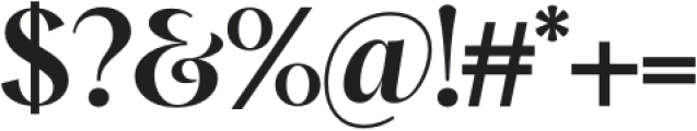 ELEGANCE Semi Bold otf (600) Font OTHER CHARS