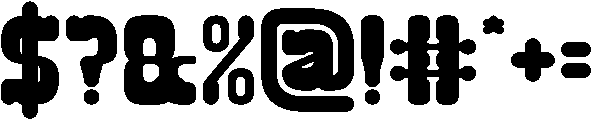 ELEPHANT TRUNK Bold otf (700) Font OTHER CHARS