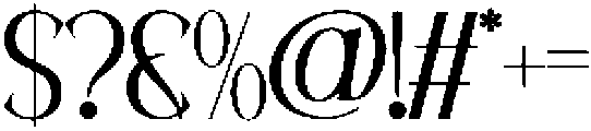 ELISTORA-Regular otf (400) Font OTHER CHARS