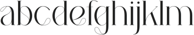 ELMONZA Regular otf (400) Font LOWERCASE