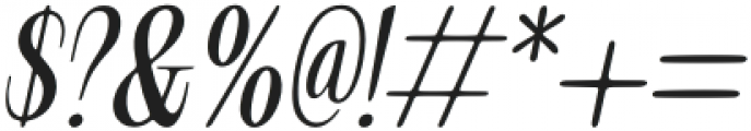 ELMorino-Italic otf (400) Font OTHER CHARS