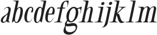 ELMorino-Italic otf (400) Font LOWERCASE