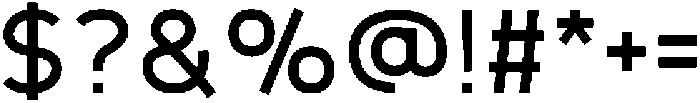 ELURE Regular otf (400) Font OTHER CHARS