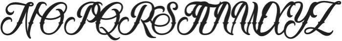 El Guapo Regular otf (400) Font UPPERCASE