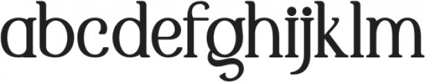 ElKatanaAltMedium otf (500) Font LOWERCASE