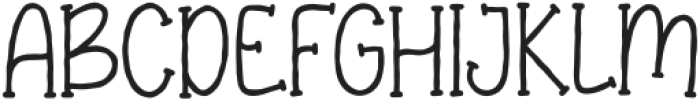 Elabora Regular otf (400) Font UPPERCASE