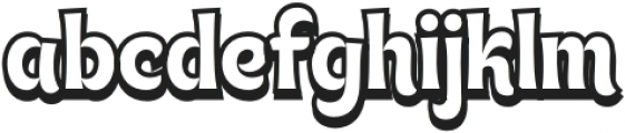 Elah Regular Inline otf (400) Font LOWERCASE
