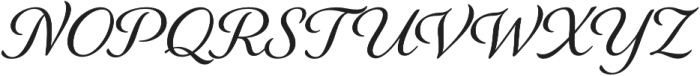 Elaina Script otf (400) Font UPPERCASE