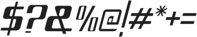 Elang Biru Italic otf (400) Font OTHER CHARS