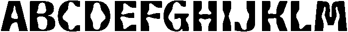 Elanor Regular otf (400) Font UPPERCASE