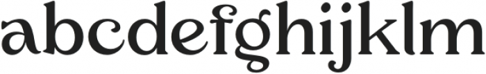 Elanor-Regular otf (400) Font LOWERCASE