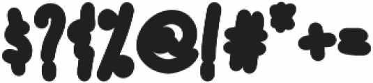 Elanora Outline 1 otf (400) Font OTHER CHARS