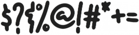 Elanora Regular otf (400) Font OTHER CHARS