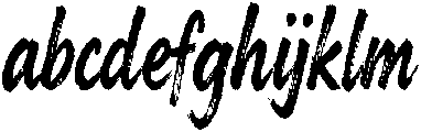 Elanova Brush Bold otf (700) FONT