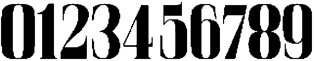Elanova Serif Bold otf (700) Font OTHER CHARS