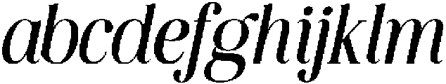 Elanova Serif Regular Italic otf (400) FONT