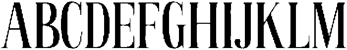 Elanova Serif Regular otf (400) Font UPPERCASE