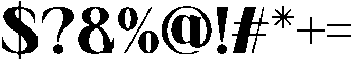 Elarion otf (400) Font OTHER CHARS