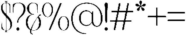 Elaros otf (400) Font OTHER CHARS