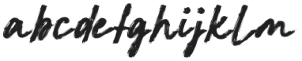 Elaughas Regular otf (400) Font LOWERCASE