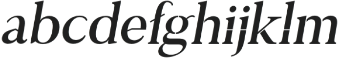 Elayne-Regular Bold Italic otf (700) Font LOWERCASE