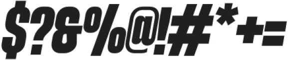 Elbaf-BoldItalic otf (700) Font OTHER CHARS