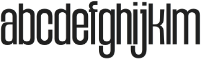 Elbaf Light otf (300) Font LOWERCASE