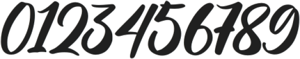 Elbrush Signation Script Solid otf (400) Font OTHER CHARS