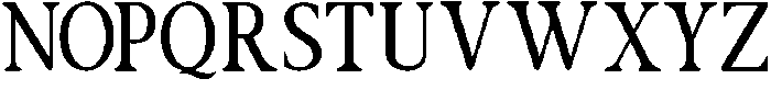 Elcherin Regular otf (400) Font UPPERCASE