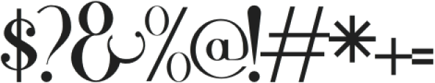 Elcorita-Regular otf (400) Font OTHER CHARS