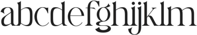 Eldeline Regular otf (400) Font LOWERCASE