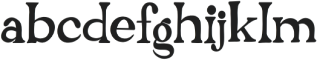 Elderflower LY Bold otf (700) Font LOWERCASE