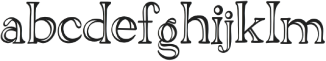 Elderflower LY Regular otf (400) Font LOWERCASE