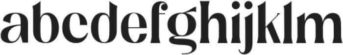 Elderflower Regular otf (400) Font LOWERCASE