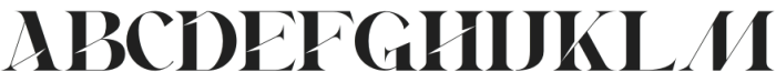 Eldritch Vanguard Bold otf (700) Font UPPERCASE