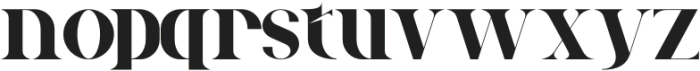 Eldritch Vanguard Bold otf (700) Font LOWERCASE