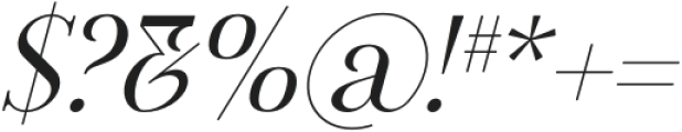 Eldure Italic otf (400) Font OTHER CHARS