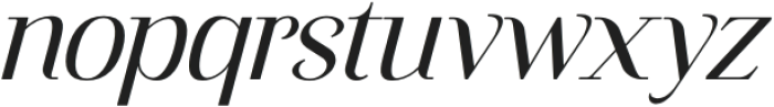 Eldure Italic otf (400) Font LOWERCASE
