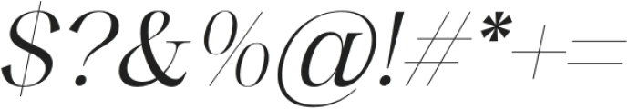 Eleanor-Italic otf (400) Font OTHER CHARS