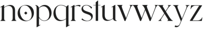 EleanorGoenka Regular otf (400) Font LOWERCASE