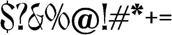 Eleanora Regular otf (400) Font OTHER CHARS