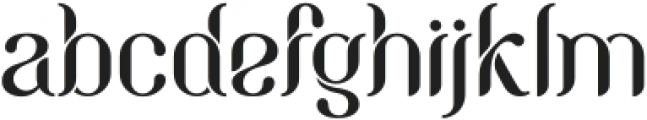 Eleanore Typeface Regular otf (400) Font LOWERCASE