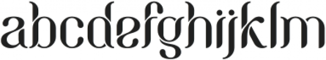 Eleanore Typeface Regular ttf (400) Font LOWERCASE