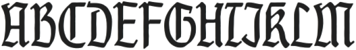 Electro Black Regular otf (900) Font UPPERCASE