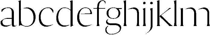 Elegance Regular otf (400) Font UPPERCASE