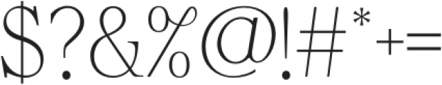 Elegane Regular otf (400) Font OTHER CHARS