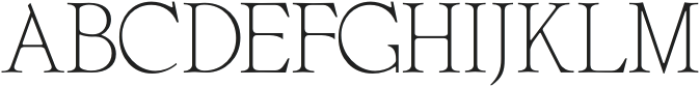 Elegane Regular otf (400) Font UPPERCASE