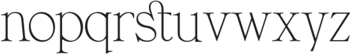 Elegane Regular otf (400) Font LOWERCASE