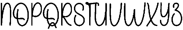 Elegant Autography Regular otf (400) Font UPPERCASE