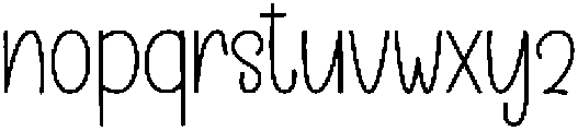Elegant Background Regular otf (400) Font LOWERCASE